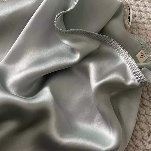 Doen Ladies Lace Midi Silks A-line Skirt - Picture 11 of 14